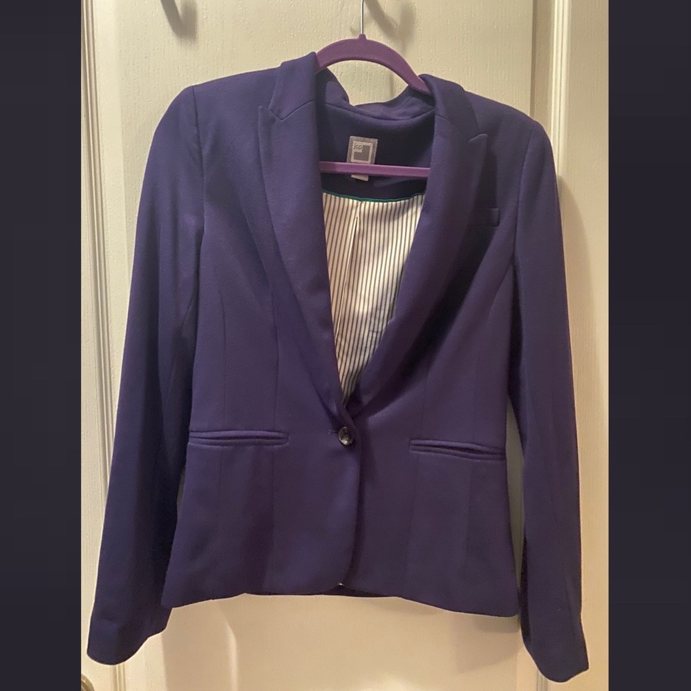 Women’s Purple Blazer Suit Jacket JCPenney